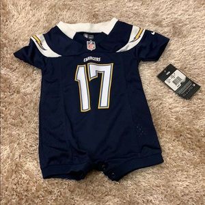 NFL baby Chargers Jersey/onesie